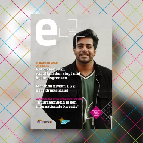 Erasmus+ Magazine 2024 cover
