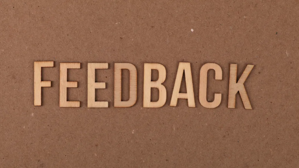Feedback in tekst