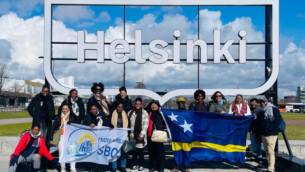 Docenten op reis naar Helsinki