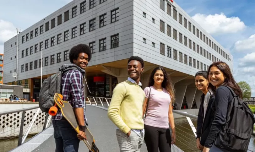 foto van studenten bij het ROCvAF