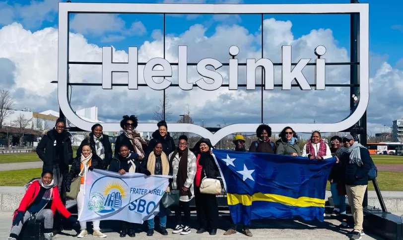 Docenten op reis naar Helsinki