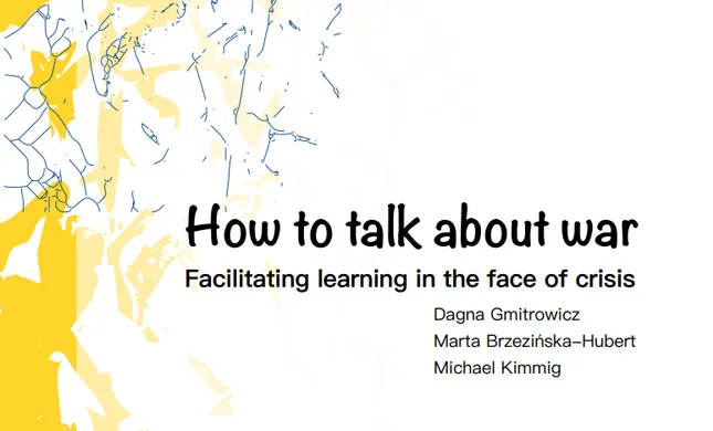 afbeelding voor publicatie 'how to talk about war'