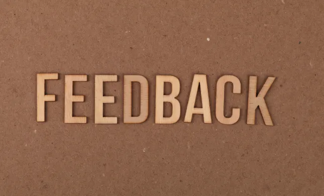 Feedback in tekst