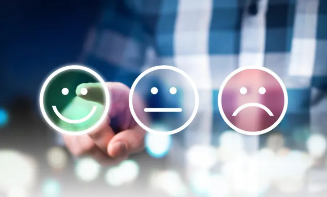 Trevedenheid meten met smileys