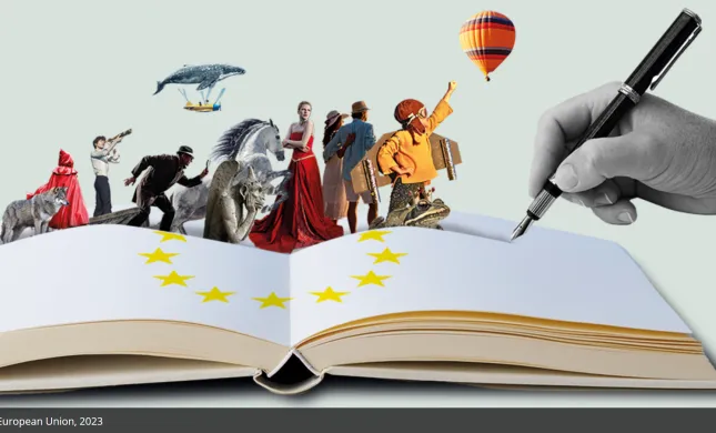 Illustratieve afbeelding over The Day of European Authors