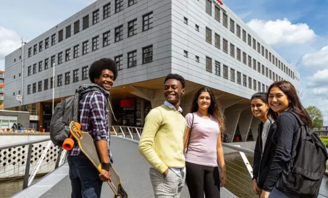 foto van studenten bij het ROCvAF
