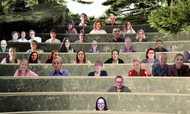 Deelnemers van het tweede webinar in des serie "Inclusief Internationaliseren"