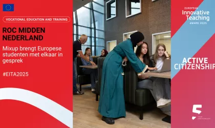 ROC Midden Nederland - Mixup brengt Europese studenten met elkaar in gesprek 