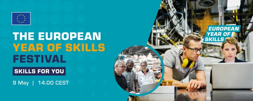 The Eurpoean Year of Skills Festival Banner
