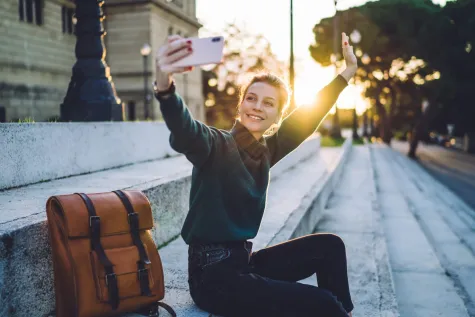 studente vlogger