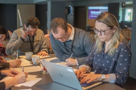 Deelnemers aan het werk tijdens de TCA ECHE