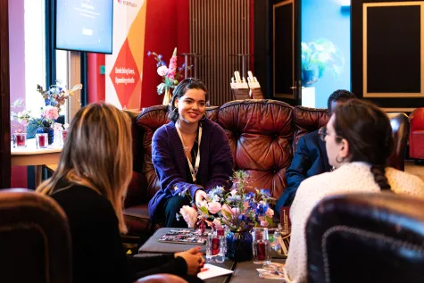 Netwerkevent Erasmus+ Jeugd netwerken in de pauze