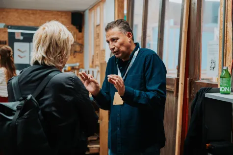 De Netwerkplaats: deelnemers in gesprek