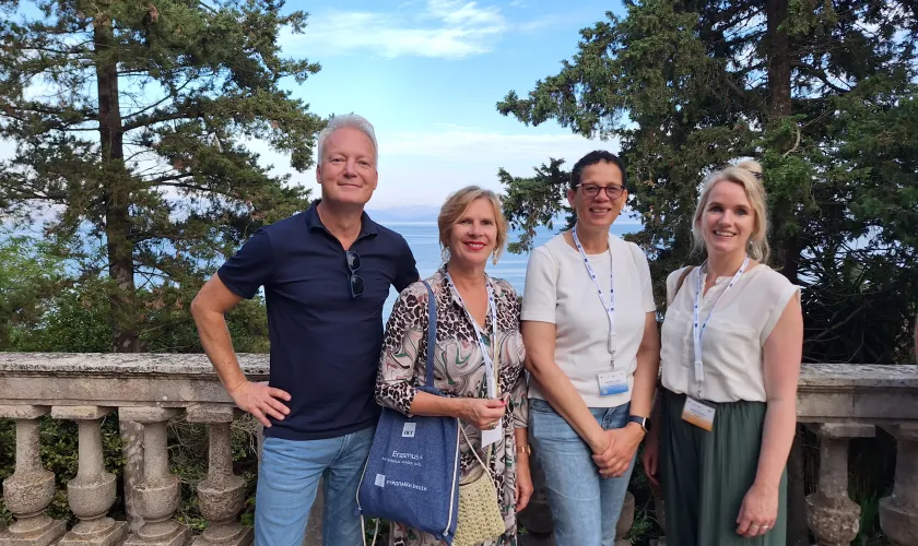Nederlandse deelnemers tijdens een TCA voor VE in het Griekse Corfu
