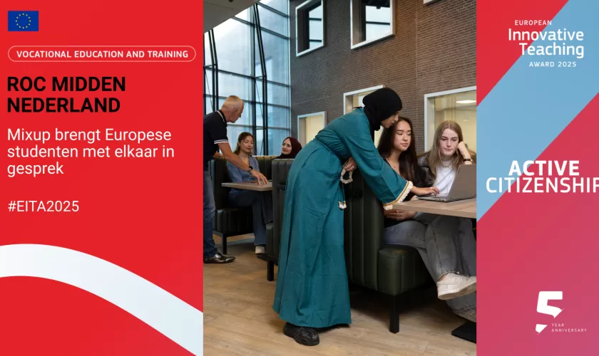 ROC Midden Nederland - Mixup brengt Europese studenten met elkaar in gesprek 